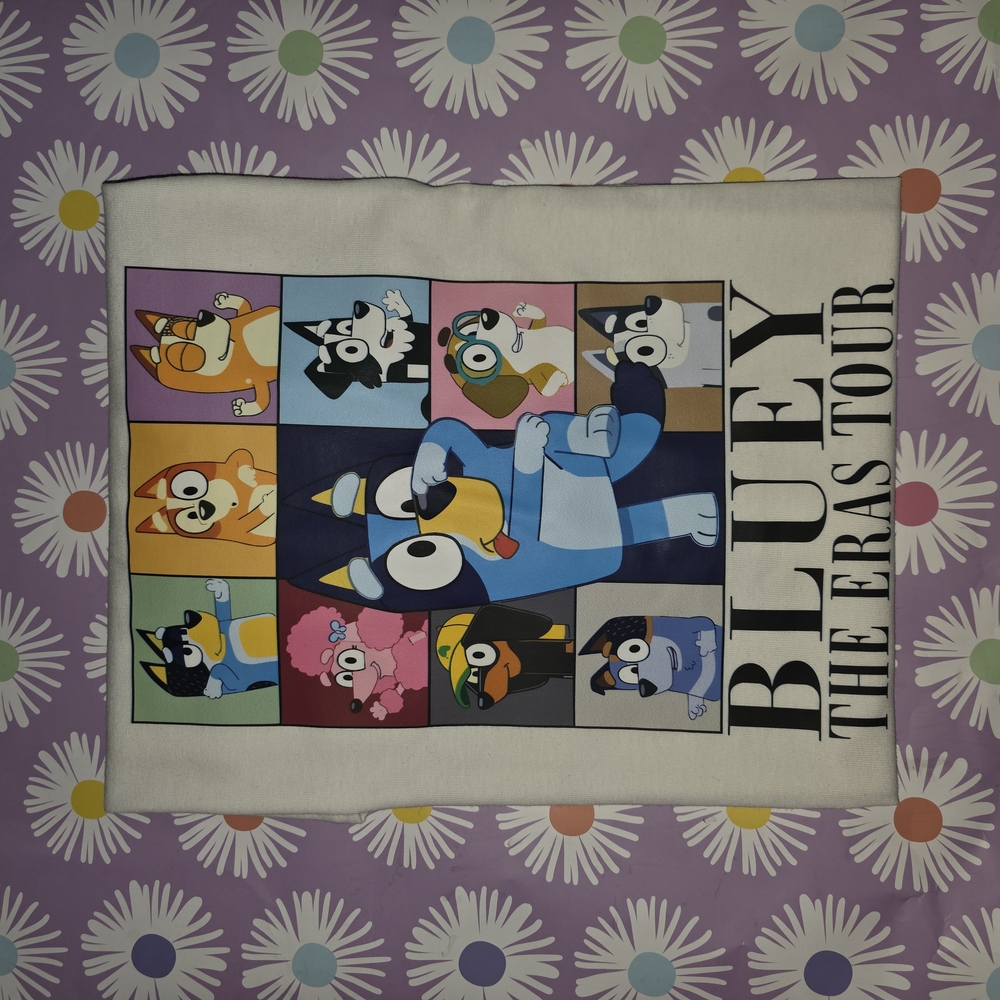 Bluey The Eras Tour Tote Bag
